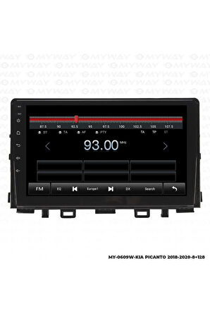 KİA PİCANTO ANDROİD 12 MULTİMEDYA CARPLAY 4GB RAM+64GB HDD 2018-2020 NAVİGASYON EKRAN