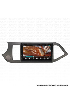 KİA PİCANTO ANDROİD 12 MULTİMEDYA CARPLAY 4GB RAM+64GB HDD 2011-2016 NAVİGASYON EKRAN