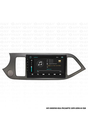 KİA PİCANTO ANDROİD 12 MULTİMEDYA CARPLAY 4GB RAM+64GB HDD 2011-2016 NAVİGASYON EKRAN