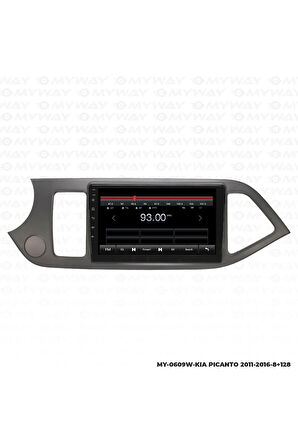 KİA PİCANTO ANDROİD 12 MULTİMEDYA CARPLAY 4GB RAM+64GB HDD 2011-2016 NAVİGASYON EKRAN