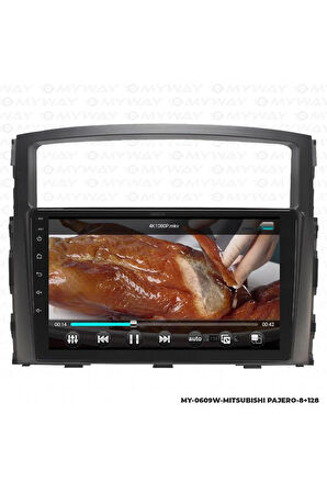 MİTSUBİSHİ PAJERO ANDROİD 12 MULTİMEDYA CARPLAY 4GB RAM+64GB HDD NAVİGASYON EKRAN