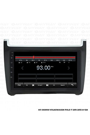 VOLKSWAGEN POLO 7 ANDROİD 12 MULTİMEDYA CARPLAY 4GB RAM+64GB HDD NAVİGASYON EKRAN