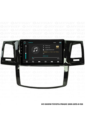 Toyota Prado Android Carplay Multimedya Navigasyon Ekran Teyp 4gb+64gb