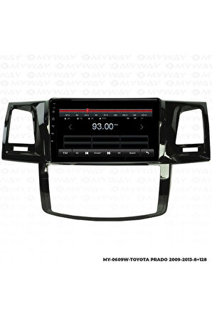 Toyota Prado Android Carplay Multimedya Navigasyon Ekran Teyp 4gb+64gb