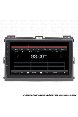 TOYOTA LAND CRUSİER PRADO ANDROİD 12 MULTİMEDYA CARPLAY 4GB RAM+64GB HDD NAVİGASYON EKRAN