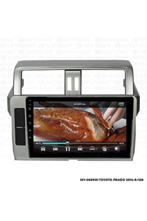 TOYOTA PRADO ANDROİD 12 MULTİMEDYA CARPLAY 4GB RAM+64GB HDD 2014 NAVİGASYON EKRAN