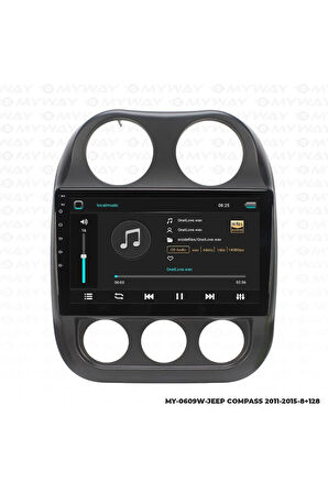 JEEP PATRİOT ANDROİD 12 MULTİMEDYA CARPLAY 4GB RAM+64GB HDD NAVİGASYON EKRAN