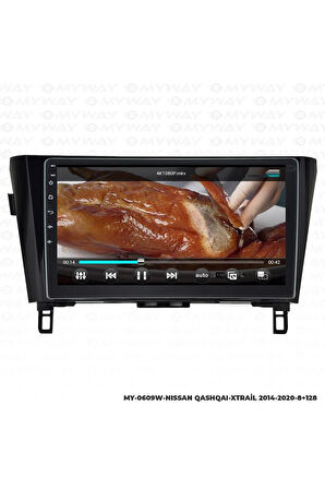 NİSSAN QASHQAİ ANDROİD 12 MULTİMEDYA CARPLAY 4GB RAM+64GB HDD 2014-2020 NAVİGASYON EKRAN