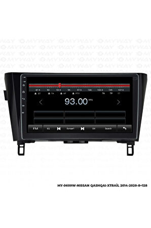NİSSAN QASHQAİ ANDROİD 12 MULTİMEDYA CARPLAY 4GB RAM+64GB HDD 2014-2020 NAVİGASYON EKRAN
