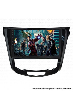 NİSSAN QASHQAİ ANDROİD 12 MULTİMEDYA CARPLAY 4GB RAM+64GB HDD DİGİTAL NAVİGASYON EKRAN