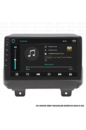 JEEP RUBİCON ANDROİD 12 MULTİMEDYA CARPLAY 4GB RAM+64GB HDD NAVİGASYON EKRAN