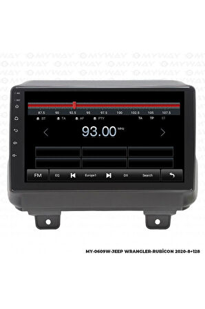 JEEP RUBİCON ANDROİD 12 MULTİMEDYA CARPLAY 4GB RAM+64GB HDD NAVİGASYON EKRAN