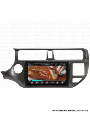 KİA RİO ANDROİD 12 MULTİMEDYA CARPLAY 4GB RAM+64GB HDD 2012-2014 NAVİGASYON EKRAN