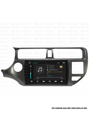 KİA RİO ANDROİD 12 MULTİMEDYA CARPLAY 4GB RAM+64GB HDD 2012-2014 NAVİGASYON EKRAN