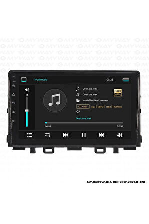 KİA RİO ANDROİD 12 MULTİMEDYA CARPLAY 4GB RAM+64GB HDD 2017-2021 NAVİGASYON EKRAN