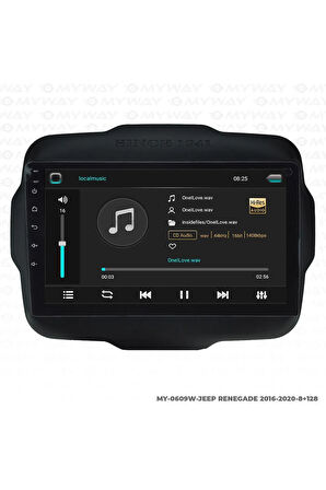 JEEP RENEGADE ANDROİD 12 MULTİMEDYA CARPLAY 4GB RAM+64GB HDD NAVİGASYON EKRAN