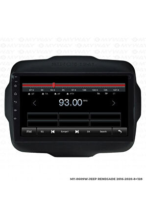 JEEP RENEGADE ANDROİD 12 MULTİMEDYA CARPLAY 4GB RAM+64GB HDD NAVİGASYON EKRAN