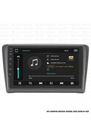 SKODA RAPİD ANDROİD 12 MULTİMEDYA CARPLAY 4GB RAM+64GB HDD NAVİGASYON EKRAN