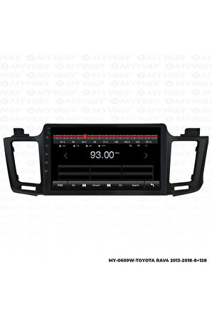 TOYOTA RAV4 ANDROİD 12 MULTİMEDYA CARPLAY 4GB RAM+64GB HDD 2013-2018 NAVİGASYON EKRAN