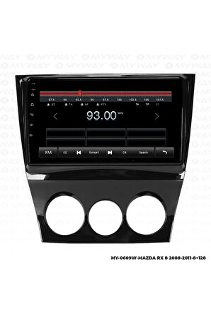 MAZDA RX8 ANDROİD 12 MULTİMEDYA CARPLAY 4GB RAM+64GB HDD NAVİGASYON EKRAN