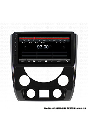 SSANGYONG REXTON ANDROİD 12 MULTİMEDYA CARPLAY 4GB RAM+64GB HDD 2014 NAVİGASYON EKRAN