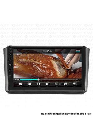 SSANGYONG REXTON ANDROİD 12 MULTİMEDYA CARPLAY 4GB RAM+64GB HDD 2006-2012 NAVİGASYON EKRAN