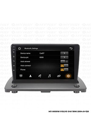 VOLVO S40 ANDROİD 12 MULTİMEDYA CARPLAY 4GB RAM+64GB HDD NAVİGASYON EKRAN