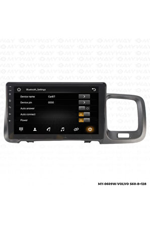 VOLVO S60 ANDROİD 12 MULTİMEDYA CARPLAY 4GB RAM+64GB HDD NAVİGASYON EKRAN