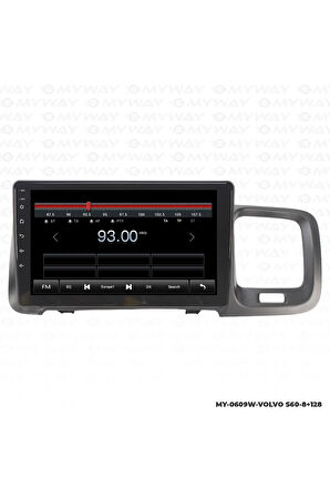 VOLVO S60 ANDROİD 12 MULTİMEDYA CARPLAY 4GB RAM+64GB HDD NAVİGASYON EKRAN