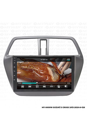 SUZUKİ S CROSS ANDROİD 12 MULTİMEDYA CARPLAY 4GB RAM+64GB HDD NAVİGASYON EKRAN