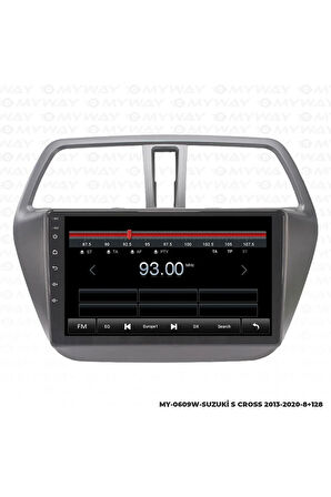 SUZUKİ S CROSS ANDROİD 12 MULTİMEDYA CARPLAY 4GB RAM+64GB HDD NAVİGASYON EKRAN
