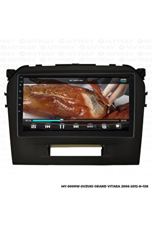 SUZUKİ GRAND VİTARA ANDROİD 12 MULTİMEDYA CARPLAY 4GB RAM+64GB HDD 2006-2012 NAVİGASYON EKRAN
