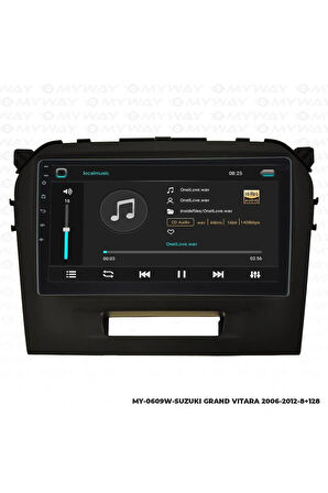 SUZUKİ GRAND VİTARA ANDROİD 12 MULTİMEDYA CARPLAY 4GB RAM+64GB HDD 2006-2012 NAVİGASYON EKRAN