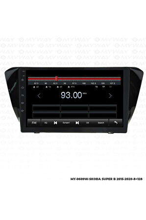 SKODA SUPERB ANDROİD 12 MULTİMEDYA CARPLAY 4GB RAM+64GB HDD 2015-2020 NAVİGASYON EKRAN