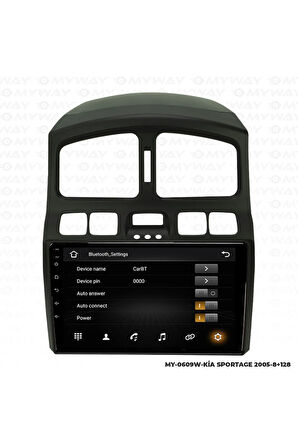 Kia Sportage Android Carplay Multimedya Navigasyon Ekran Teyp 4gb+64gb