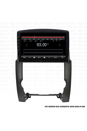 KİA SORENTO ANDROİD 12 MULTİMEDYA CARPLAY 4GB RAM+64GB HDD 2010-2012 NAVİGASYON EKRAN