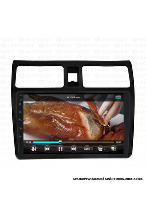 SUZUKİ SWİFT ANDROİD 12 MULTİMEDYA CARPLAY 4GB RAM+64GB HDD 2006-2010 NAVİGASYON EKRAN