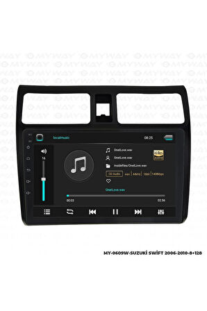 SUZUKİ SWİFT ANDROİD 12 MULTİMEDYA CARPLAY 4GB RAM+64GB HDD 2006-2010 NAVİGASYON EKRAN