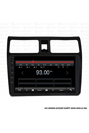 SUZUKİ SWİFT ANDROİD 12 MULTİMEDYA CARPLAY 4GB RAM+64GB HDD 2006-2010 NAVİGASYON EKRAN