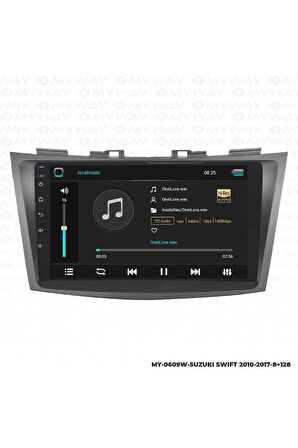SUZUKİ SWİFT ANDROİD 12 MULTİMEDYA CARPLAY 4GB RAM+64GB HDD 2010-2017 NAVİGASYON EKRAN