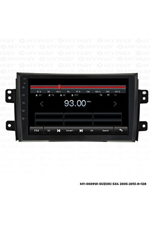 SUZUKİ SX4 ANDROİD 12 MULTİMEDYA CARPLAY 4GB RAM+64GB HDD NAVİGASYON EKRAN