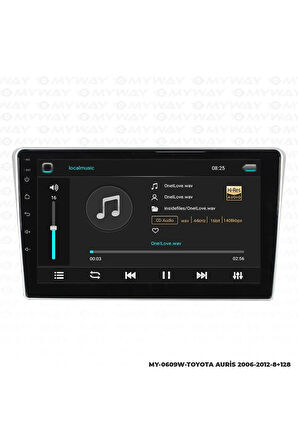 TOYOTA AURİS ANDROİD 12 MULTİMEDYA CARPLAY 4GB RAM+64GB HDD NAVİGASYON EKRAN