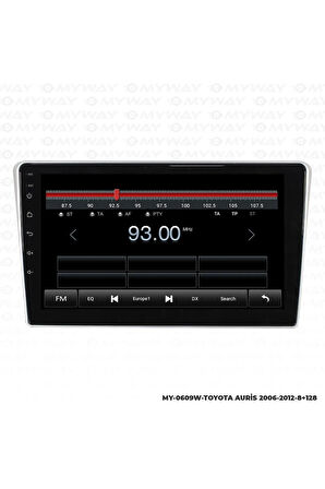 TOYOTA AURİS ANDROİD 12 MULTİMEDYA CARPLAY 4GB RAM+64GB HDD NAVİGASYON EKRAN