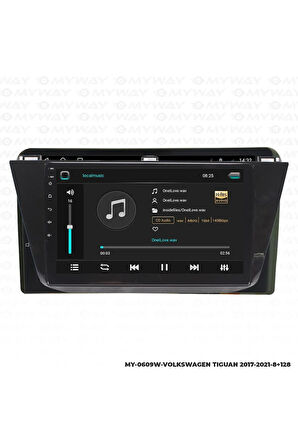 VOLKSWAGWEN TİGUAN ANDROİD 12 MULTİMEDYA CARPLAY 4GB RAM+64GB HDD NAVİGASYON EKRAN