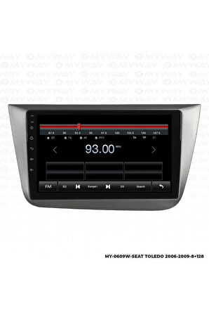 SEAT TOLEDO ANDROİD 12 MULTİMEDYA CARPLAY 4GB RAM+64GB HDD NAVİGASYON EKRAN