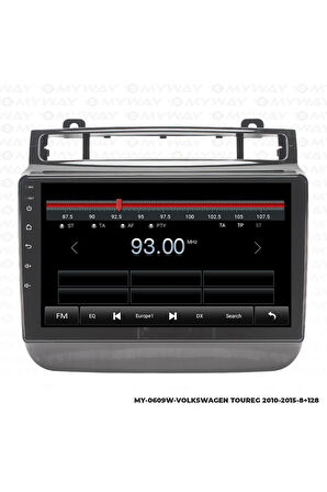 VOLKSWAGEN TOUAREG ANDROİD 12 MULTİMEDYA CARPLAY 4GB RAM+64GB HDD 2010-2015 NAVİGASYON EKRAN