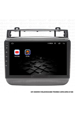 VOLKSWAGEN TOUAREG ANDROİD 12 MULTİMEDYA CARPLAY 4GB RAM+64GB HDD 2010-2015 NAVİGASYON EKRAN