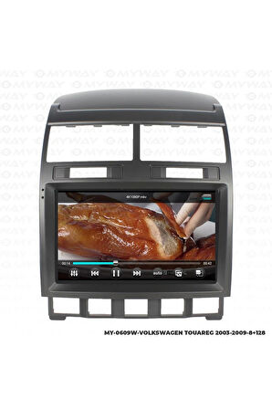 VOLKSWAGEN TOUAREG ANDROİD 12 MULTİMEDYA CARPLAY 4GB RAM+64GB HDD 2003-2009 NAVİGASYON EKRAN