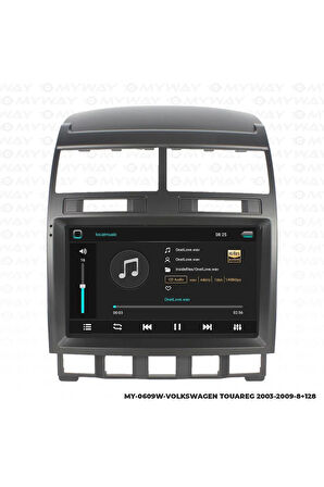 VOLKSWAGEN TOUAREG ANDROİD 12 MULTİMEDYA CARPLAY 4GB RAM+64GB HDD 2003-2009 NAVİGASYON EKRAN