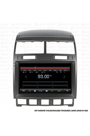 VOLKSWAGEN TOUAREG ANDROİD 12 MULTİMEDYA CARPLAY 4GB RAM+64GB HDD 2003-2009 NAVİGASYON EKRAN